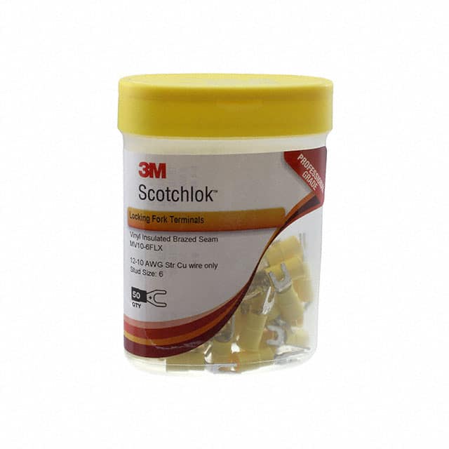 MV10-6FLX-BOTTLE 3M  Spade Connectors